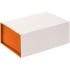 Коробка LumiBox, оранжевая, , переплетный картон