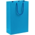 Пакет бумажный Porta, средний, голубой, , картон