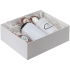 Набор «Новогодняя история», белый, , коробка - картон; термостакан - пластик, пищевая сталь