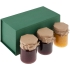 Набор Jam Jar, зеленый, , стекло; переплетный картон; бумага