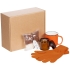 Набор Sweetshine, оранжевый, , перчатки - акрил 100%; упаковка - микрогофрокартон; свеча - стекло, пластик; кружка - фаянс