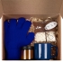 Набор Sweetshine, синий, , перчатки - акрил 100%; коробка - микрогофрокартон; свеча - стекло, пластик; кружка - фаянс