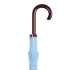 Зонт-трость Unit Standard, голубой, , полиэстер, 190t; ручка - дерево; нейлон