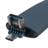 Флешка Pebble Universal, USB 3.0, серо-синяя, 32 Гб, , 