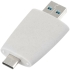 Флешка Pebble Type-C, USB 3.0, светло-серая, 16 Гб, , 