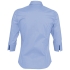 Рубашка женская с рукавом 3/4 EFFECT 140, голубая, , 