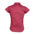 Рубашка женская с коротким рукавом EXCESS, красная, , хлопок 97%; эластан 3%, плотность 140 г/м²; поплин стрейч