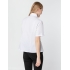 Рубашка женская с коротким рукавом Collar, белая, , хлопок 35%; полиэстер 65%, плотность 120 г/м²