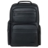 Рюкзак для ноутбука Santiago с кожаной отделкой, черный, , натуральная кожа; нейлон