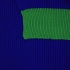 Шарф Snappy, синий с зеленым, , акрил 100%