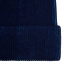 Шапка Nobilis, темно-синяя с синим, , шерсть 50%; акрил 50%