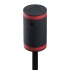 Зонт складной AOC Mini, красный, , купол - эпонж, 190t; каркас - стеклопластик, сталь; ручка - пластик, покрытие софт-тач