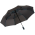 Зонт складной AOC Mini с цветными спицами, бирюзовый, , 