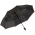 Зонт складной AOC Mini с цветными спицами, желтый, , 