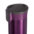 Термостакан Tralee, фиолетовый (сливовый), , пластик; нержавеющая сталь