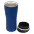 Термостакан Bucks, вакуумный, синий, , металл; покрытие софт-тач; пластик