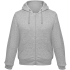 Толстовка мужская Hooded Full Zip серый меланж, , 