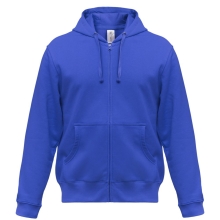 Толстовка мужская Hooded Full Zip ярко-синяя