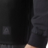 Толстовка мужская Training Supply Crew Neck, черная, , 75% - полиэстер; 25% - хлопок