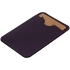 Чехол для карты на телефон Alaska, фиолетовый, , натуральная кожа; покрытие софт-тач