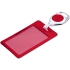 Чехол для пропуска с ретрактором Dorset, красный, , искусственная кожа; пластик, металл; покрытие софт-тач