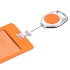 Чехол для пропуска с ретрактором Dorset, оранжевый, , искусственная кожа; пластик, металл; покрытие софт-тач