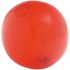 Надувной пляжный мяч Sun and Fun, полупрозрачный красный, , 