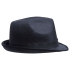 Шляпа Gentleman, черная с черной лентой, , 