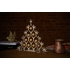 Сборная елка «Новогодний ажур», с золотистыми шариками, , дерево