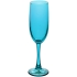 Бокал для шампанского Enjoy, голубой, , стекло