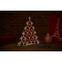 Сборная елка «Новогодний ажур», с красными шариками, , дерево