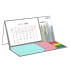 Календарь настольный на заказ Sticky, с блоком 100 листов, , бумага; картон