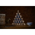 Сборная елка «Новогодний ажур», с синими шариками, , дерево