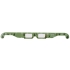 Новогодние 3D очки «Елочки», зеленые, , картон, пленка pet