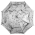 Зонт-трость Marble, , купол - полиэстер, 190 t; ручка, наконечник - пластик, покрытие софт-тач; спицы, рама - металл