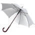 Зонт-трость Unit Standard, серебристый, , полиэстер, 190t; дерево