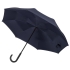 Зонт наоборот Unit Style, трость, темно-синий, , спицы - стеклопластик; купол - эпонж, 190t; ручка - пластик, покрытие софт-тач
