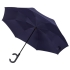 Зонт наоборот Unit ReStyle, трость, темно-фиолетовый, , купол - эпонж, 190t; ручка - пластик, покрытие софт-тач; спицы - стеклопластик