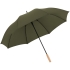 Зонт-трость Nature Golf Automatic, зеленый, , купол - полиэстер, переработанный; каркас - сталь, стеклопластик; ручка - дерево