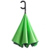 Зонт наоборот Unit ReStyle, трость, зеленый, , купол - эпонж, 190t; ручка - пластик, покрытие софт-тач; спицы - стеклопластик