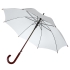 Зонт-трость Unit Standard, белый, , полиэстер, 190t; ручка - дерево