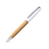 Ручка шариковая ALTON из натуральной пробки и металла, натуральный/серебристый, белый, пробка