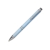 Шариковая кнопочная ручка Moneta из АБС-пластика и пшеничной соломы, cиний, синий, абс-пластик/пшеничная солома