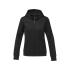 Женская спортивная трикотажная куртка Nubia на молнии, черный, черный, 70% полиэстер, 30% sorona, 245 г/м2
