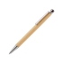Ручка шариковая деревянная CALIBRA S, черный, 1мм, светло-коричневый, светло-коричневый, дерево, металл