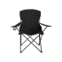Складной стул для отдыха на природе Camp, черный, черный, полиэстер, пвх, нержавеющая сталь