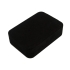 Подарочная коробка для флешки, черный бархат, черный, пластик с  бархатным покрытием