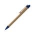 Ручка шариковая Salvador, натуральный/темно-синий, черные чернила, натуральный/темно-синий, картон/дерево/биопластик