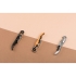 Нож сомелье Pulltap's Basic, черный, черный/серебристый, ручка- окрашенное оцинковонное железо, пластик; рычаг- никелированная сталь; спираль- углеродистая сталь с тефлоновым покрытием; лезвие- нержавеющая сталь