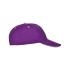 Бейсболка Panel унисекс, фиолетовый, фиолетовый, 100% хлопок